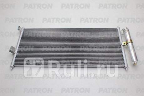 PRS1140 - Радиатор кондиционера (PATRON) Nissan Almera N16 (2002-2006) для Nissan Almera N16 (2002-2006), PATRON, PRS1140
