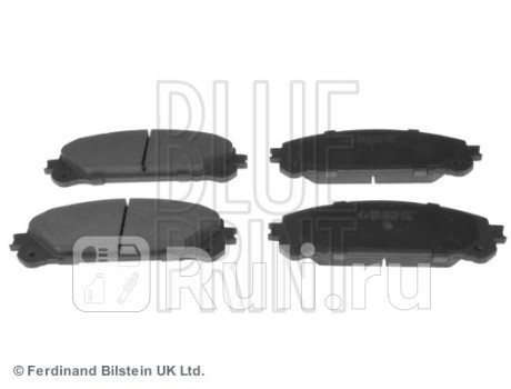 ADT342190 - Колодки тормозные дисковые передние (BLUE PRINT) Lexus RX (2012-2015) для Lexus RX (2012-2015), BLUE PRINT, ADT342190