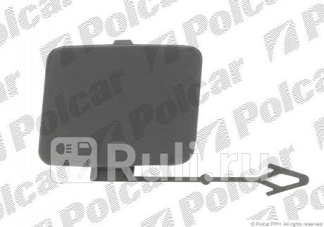 205196-8 - Заглушка буксировочного крюка заднего бампера правая (Polcar) BMW X5 E70 (2006-2010) для BMW X5 E70 (2006-2010), Polcar, 205196-8