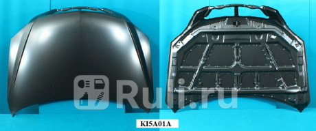 KA0407 - Капот (CrossOcean) Kia Sorento 1 (2002-2009) для Kia Sorento 1 (2002-2009), CrossOcean, KA0407