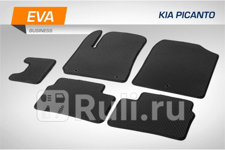 3280801 - Коврики в салон 5 шт. (AutoFlex) Kia Picanto JA (2017-2021) для Kia Picanto JA (2017-2021), AutoFlex, 3280801