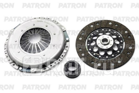 PCE0023 - Комплект сцепления (PATRON) Audi A4 B5 рестайлинг (1999-2001) для Audi A4 B5 (1999-2001) рестайлинг, PATRON, PCE0023