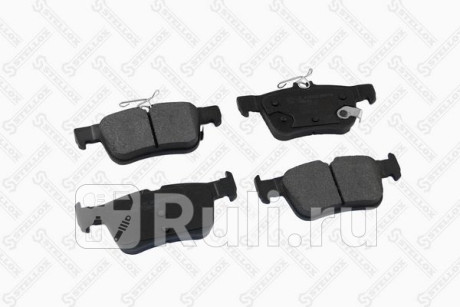 000 708B-SX - Колодки тормозные дисковые задние (STELLOX) Ford Edge 2 (2014-2020) для Ford Edge (2014-2021), STELLOX, 000 708B-SX
