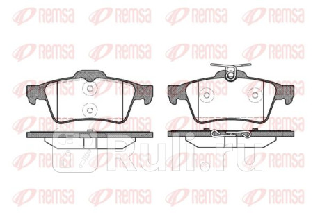 0842.20 - Колодки тормозные дисковые задние (REMSA) Ford C MAX (2003-2007) для Ford C-MAX (2003-2007), REMSA, 0842.20