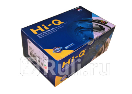 SP1825 - Колодки тормозные дисковые передние (HI-Q) Citroen C4 Picasso (2013-2019) для Citroen C4 Picasso (2013-2019), HI-Q, SP1825