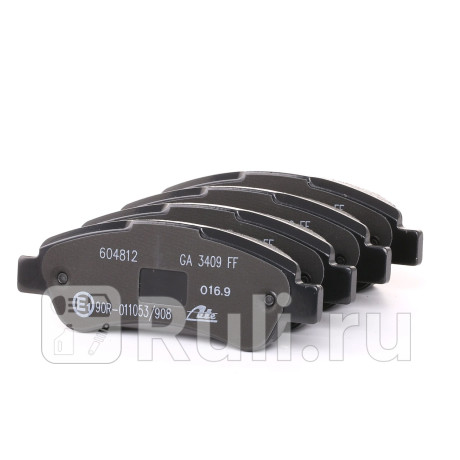 13.0460-4812.2 - Колодки тормозные дисковые задние (ATE) Fiat Ducato 250 (2006-2014) для Fiat Ducato 250 (2006-2014), ATE, 13.0460-4812.2