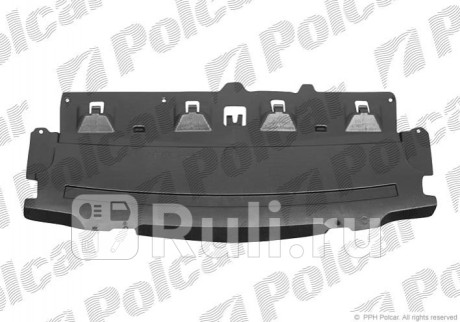 233334-7 - Пыльник двигателя (Polcar) Citroen C5 (2004-2008) для Citroen C5 (2004-2008), Polcar, 233334-7