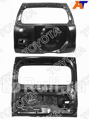 67005-60G41 - Крышка багажника (TOYOTA) Toyota Land Cruiser Prado 150 (2017-2020) рестайлинг 2 (2017-2020) для Toyota Land Cruiser Prado 150 (2017-2020) рестайлинг 2, TOYOTA, 67005-60G41