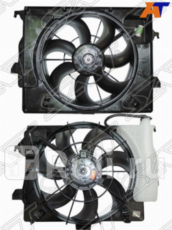 ST-HNS1-201-0 - Вентилятор радиатора охлаждения (SAT) Hyundai Solaris 1 (2010-2014) для Hyundai Solaris 1 (2010-2014), SAT, ST-HNS1-201-0