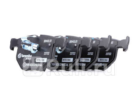 P 06 033X - Колодки тормозные дисковые задние (BREMBO) BMW E84 (2009-2015) для BMW X1 E84 (2009-2015), BREMBO, P 06 033X