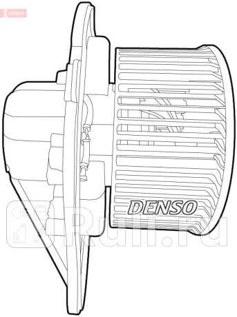 DEA02001 - Мотор печки (DENSO) Audi A4 B5 (1994-1999) для Audi A4 B5 (1994-1999), DENSO, DEA02001