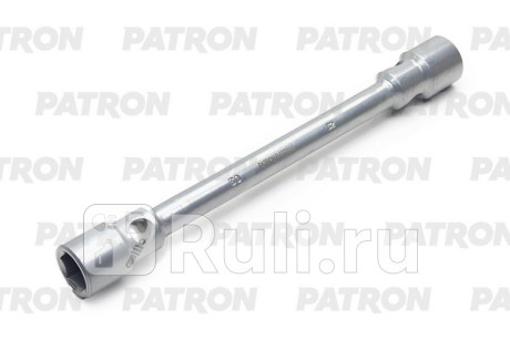 Ключ баллонный торцевой, двусторонний 30х32, 400 мм PATRON P-6773032 для Автотовары, PATRON, P-6773032