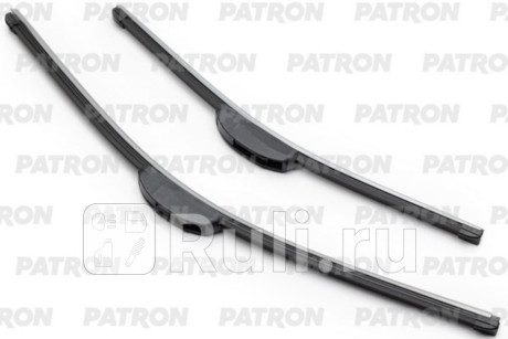 PWB013 - Щетки стеклоочистителя на лобовое стекло (комплект) (PATRON) Mazda 6 GJ (2012-2018) для Mazda 6 GJ (2012-2018), PATRON, PWB013