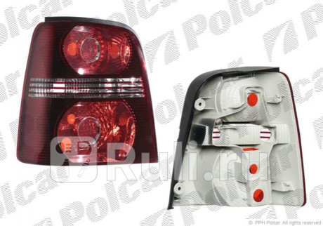 9579870E - Фонарь левый задний в крыло (Polcar) Volkswagen Touran (2006-2010) для Volkswagen Touran (2003-2010), Polcar, 9579870E