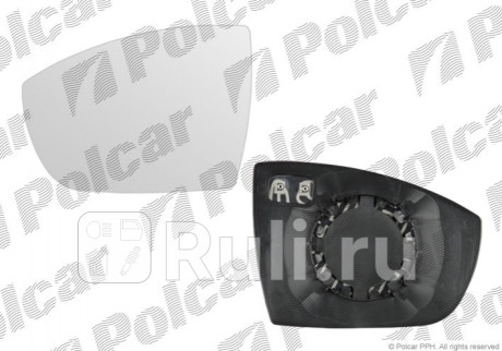 3280554E - Зеркальный элемент правый (Polcar) Ford Galaxy (2006-2010) для Ford Galaxy 2 (2006-2015), Polcar, 3280554E