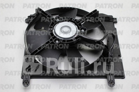 PFN204 - Вентилятор радиатора охлаждения (PATRON) Daewoo Lanos (1997-2002) для Daewoo Lanos (1997-2008), PATRON, PFN204