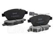 870 001B-SX - Колодки тормозные дисковые передние (STELLOX) Fiat Doblo 2 (2010-2015) для Fiat Doblo 2 (2010-2015), STELLOX, 870 001B-SX