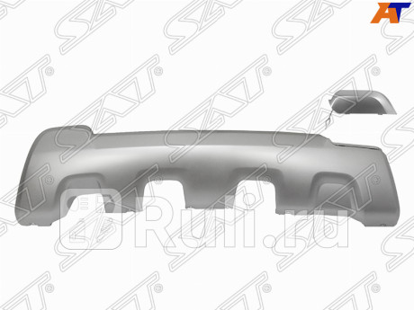 ST-RND1-087S-A0-TW - Накладка на задний бампер (SAT) Renault Duster рестайлинг (2015-2021) для Renault Duster (2015-2021) рестайлинг, SAT, ST-RND1-087S-A0-TW